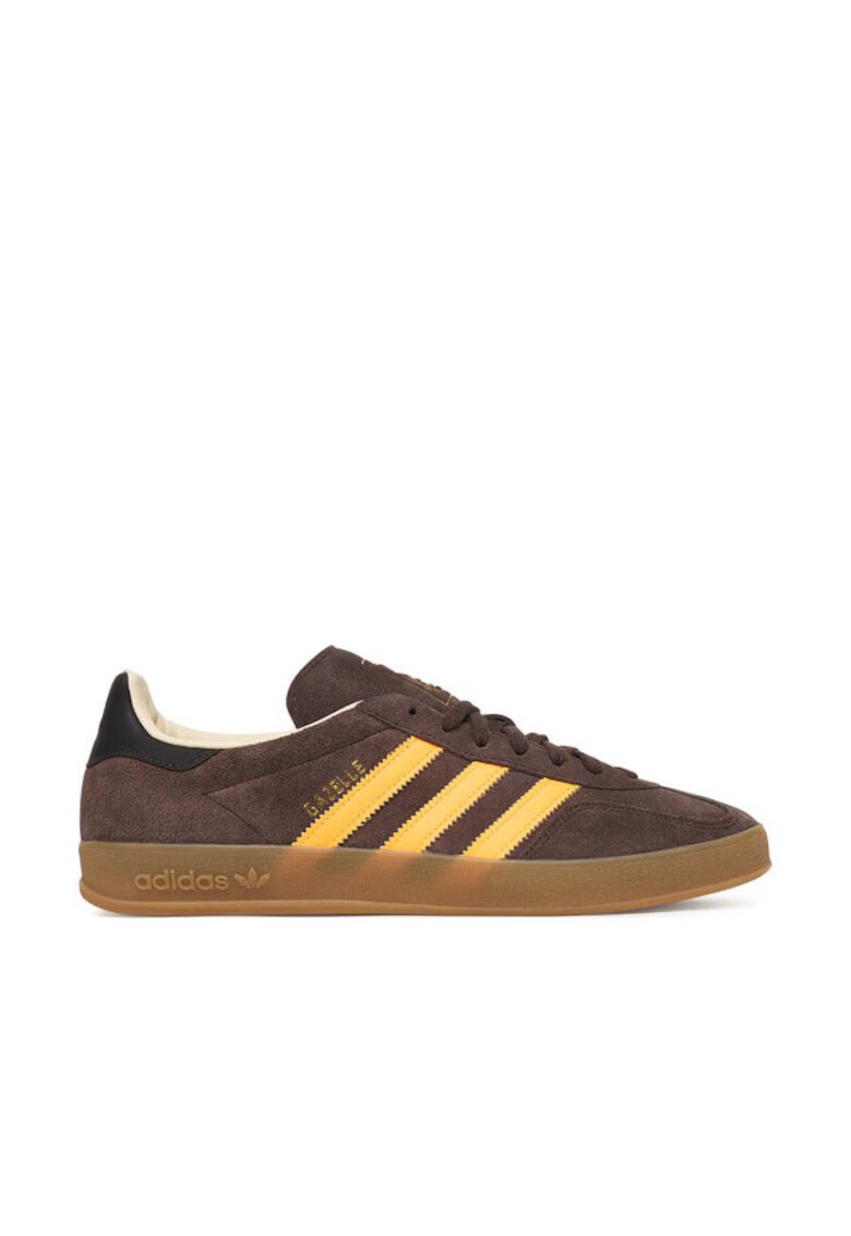 adidas Мъжки маратонки - от естествена кожа - кафяви