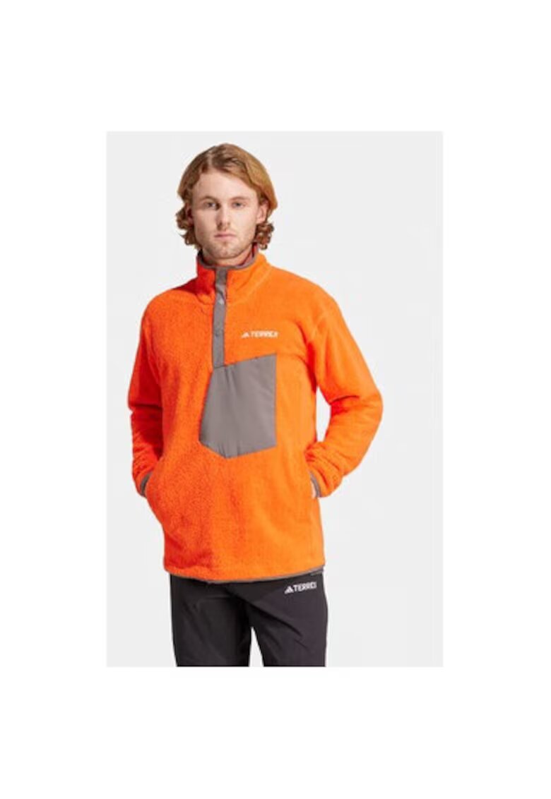 adidas Мъжки полар - 303455682 - Рециклиран полиестер -