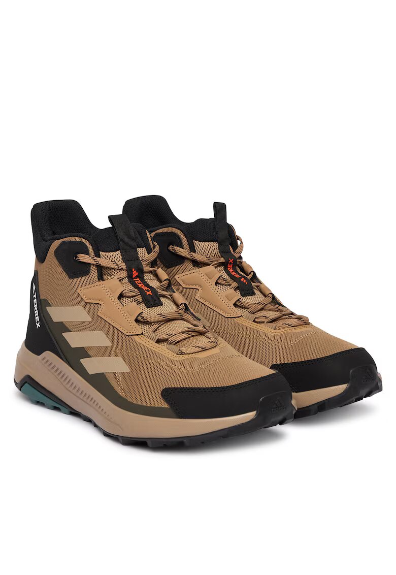 adidas Мъжки спортни ботуши - за трекинг - издръжливи - кафяви - текстил
