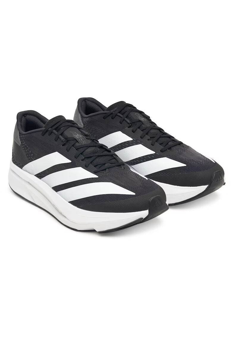 adidas Мъжки спортни обувки - Adizero SL 2 - черно/бяло/сиво - текстил