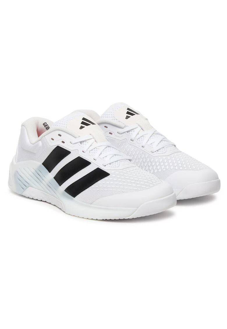 adidas Мъжки спортни обувки бели - текстил