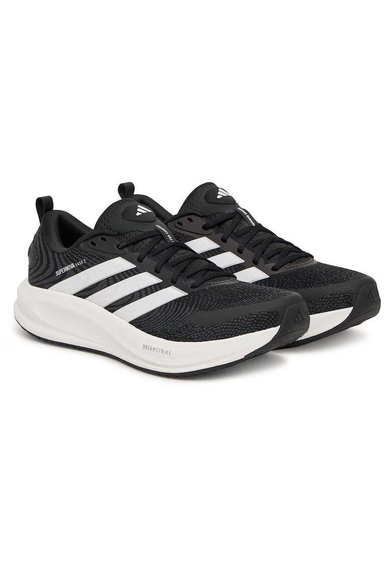 adidas Мъжки спортни обувки черни - текстил -
