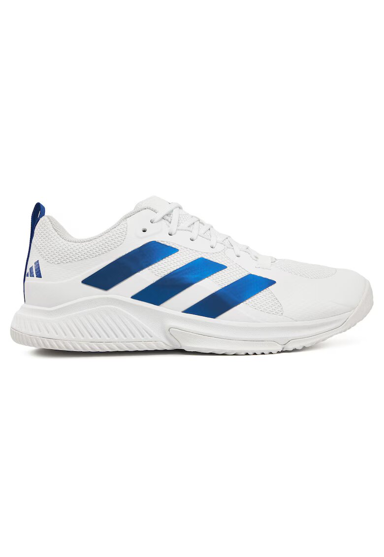 adidas Мъжки спортни обувки - Court Team Bounce 2 - бели - текстил