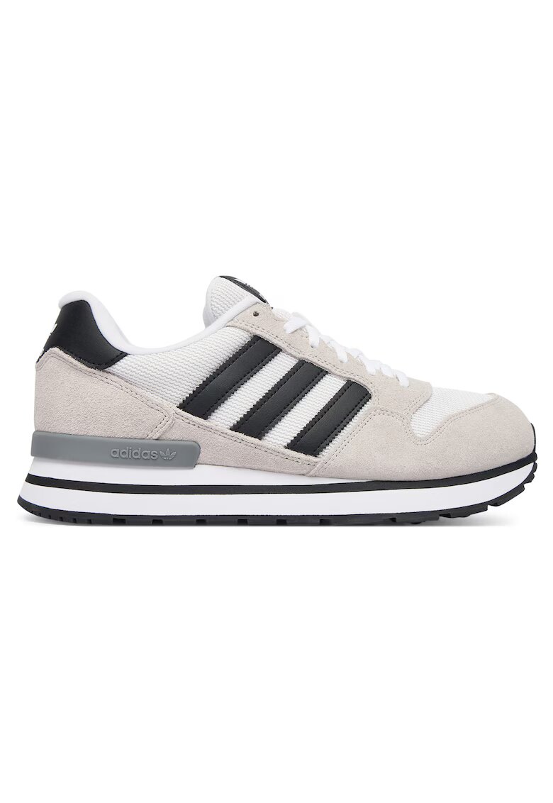 adidas Мъжки спортни обувки - естествена кожа - сиви