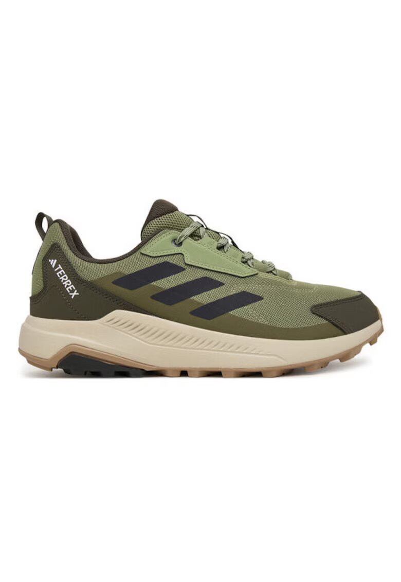 adidas Мъжки спортни обувки JR6599 - за трекинг - зелени - текстил
