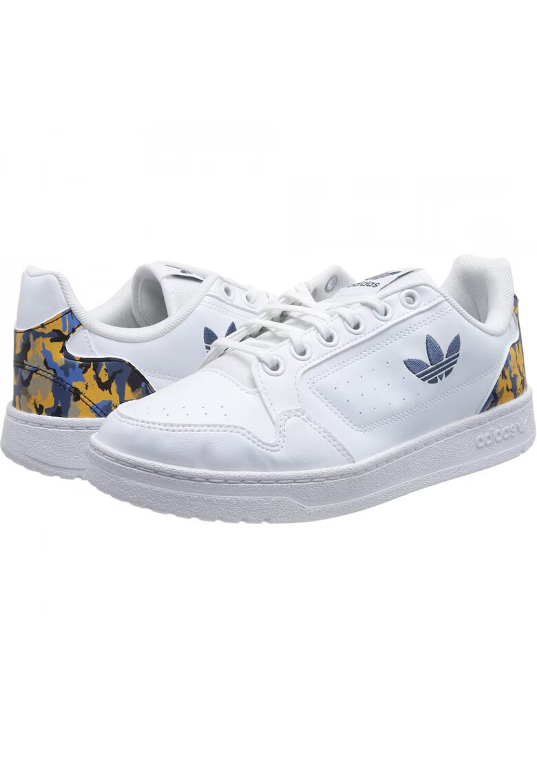 adidas Мъжки спортни обувки Originals NY90 - Бял/Оранжев