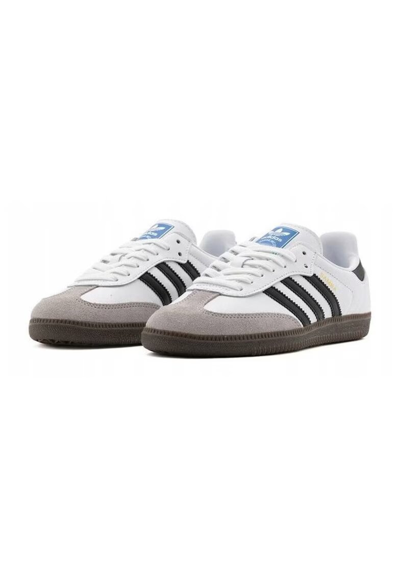 adidas Мъжки спортни обувки Samba OG - велур - бели