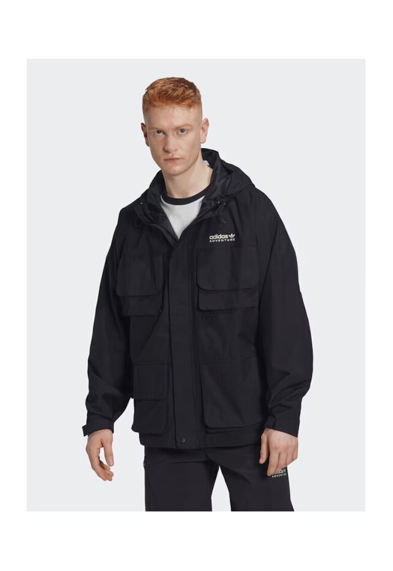 adidas Мъжко преходно яке - черно
