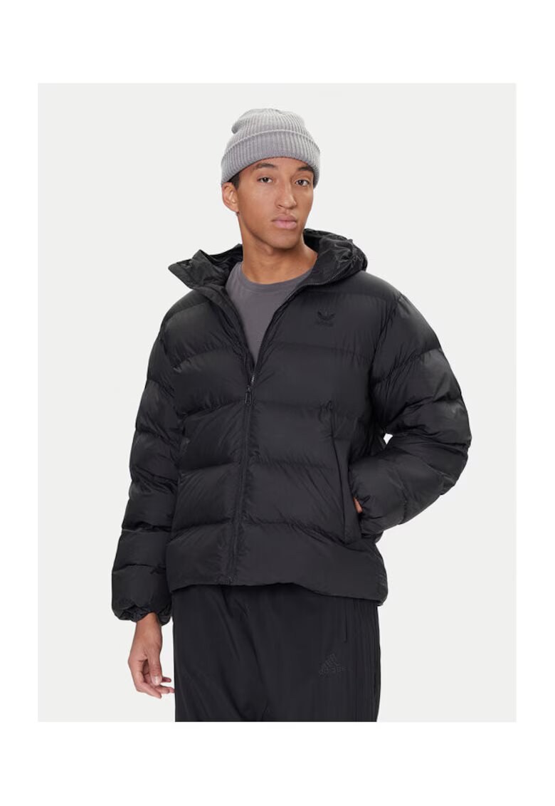 adidas Мъжко пухено яке черно
