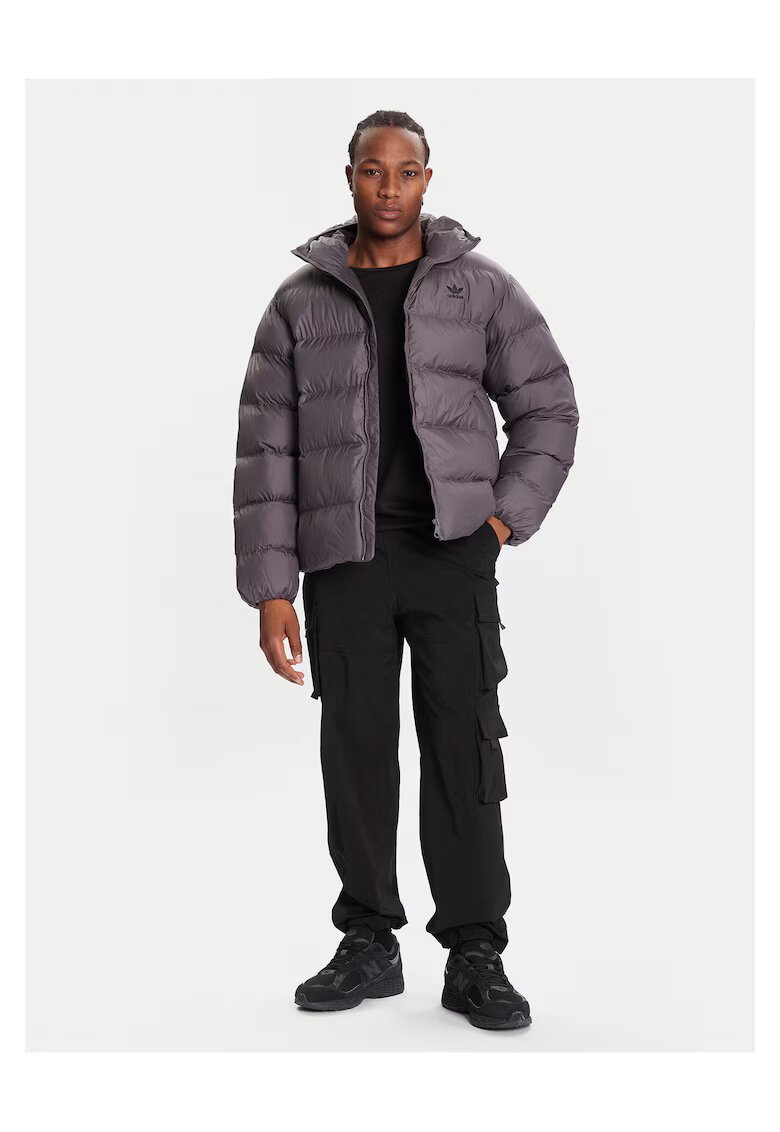 adidas Мъжко пухено яке сиво