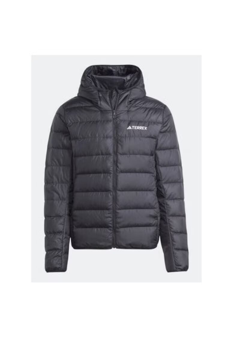 adidas Мъжко яке - 302831623 - Рециклиран полиестер - S INTL - Черно