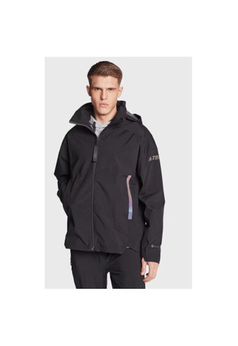 adidas Мъжко яке H65700 - Рециклиран полиестер - M INTL - Черно