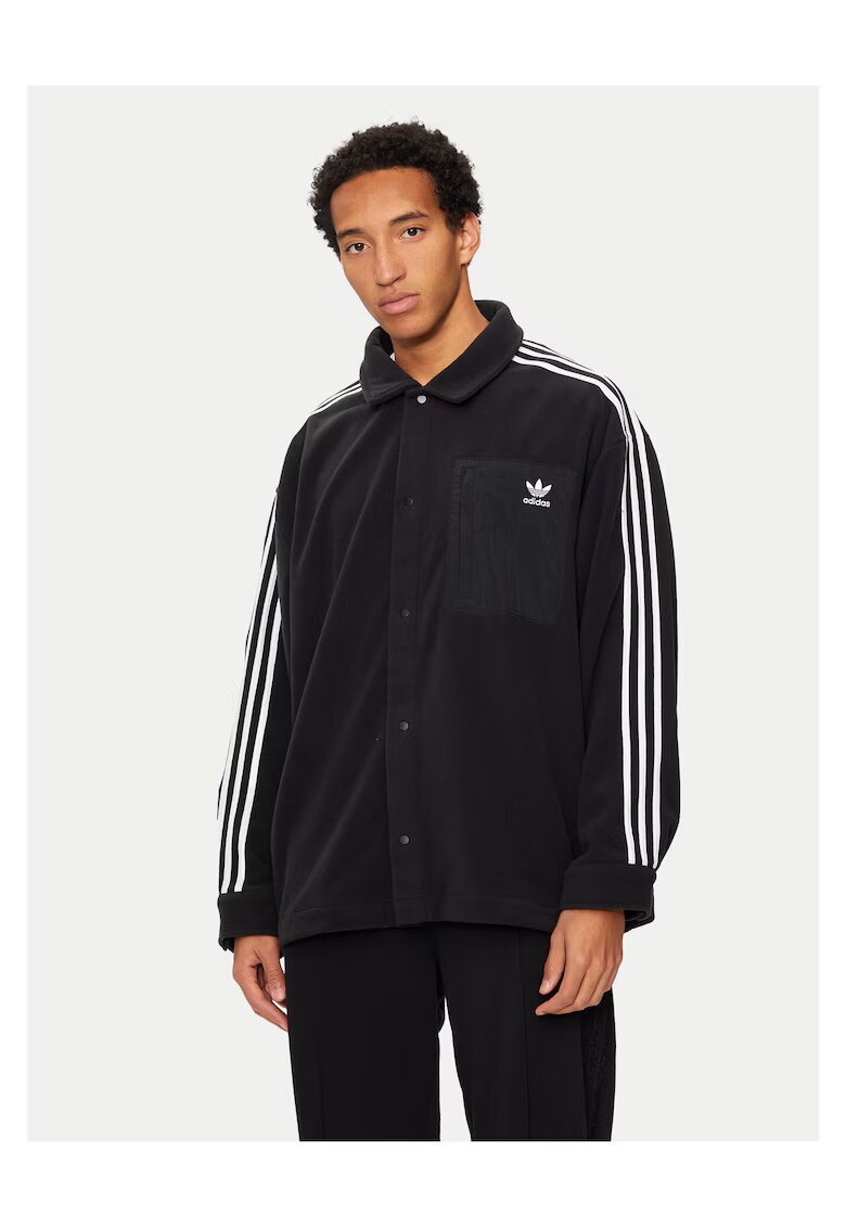 adidas Мъжко яке - полар - черно