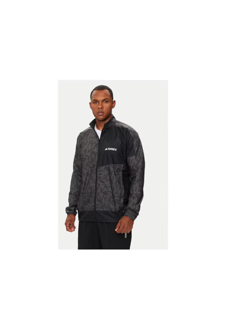adidas Мъжко яке за бягане - 303973148 - Рециклиран полиестер -