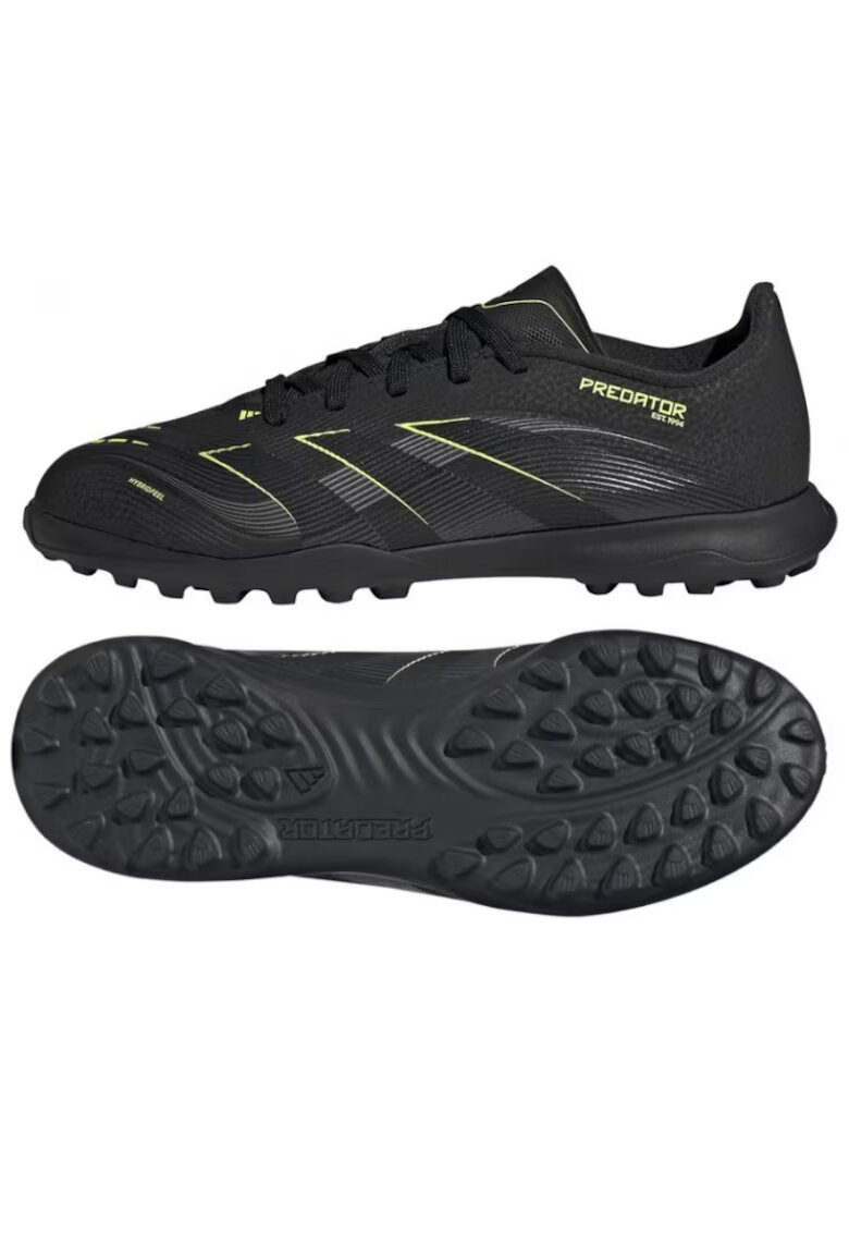 adidas Обувки за футбол - Predator - с бутонки - черни -