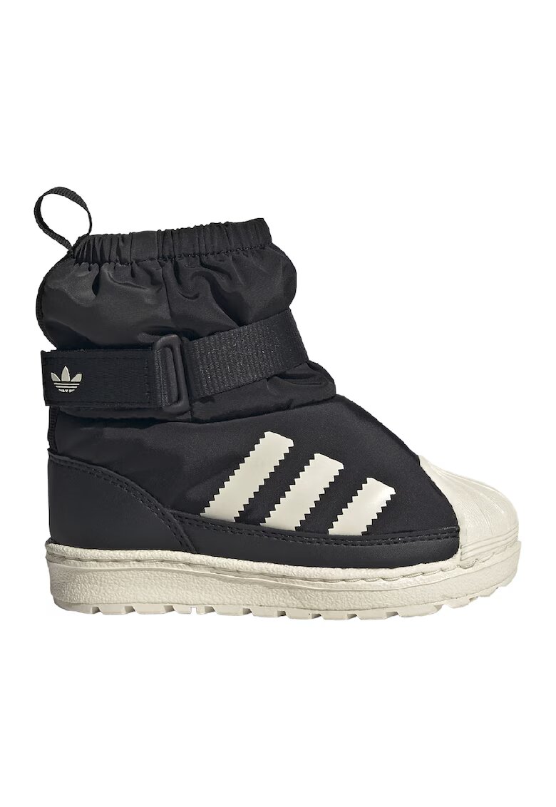 adidas Originals Апрески тип боти Superstar 360 с велкро - Черен/Светло бежово