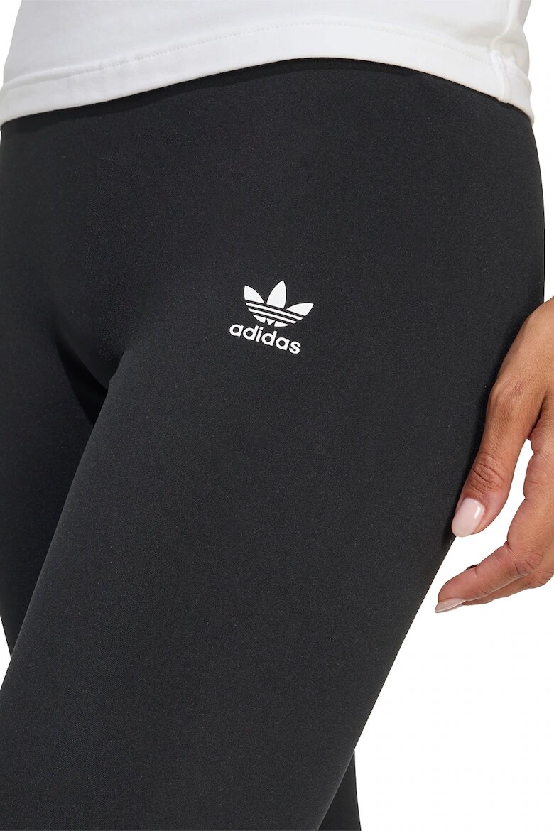 adidas Originals Фитнес клин Essentials с висока талия и лого Черен