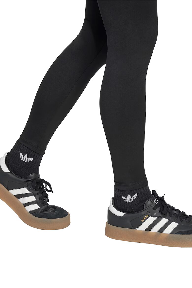 adidas Originals Фитнес клин Essentials с висока талия и лого Черен