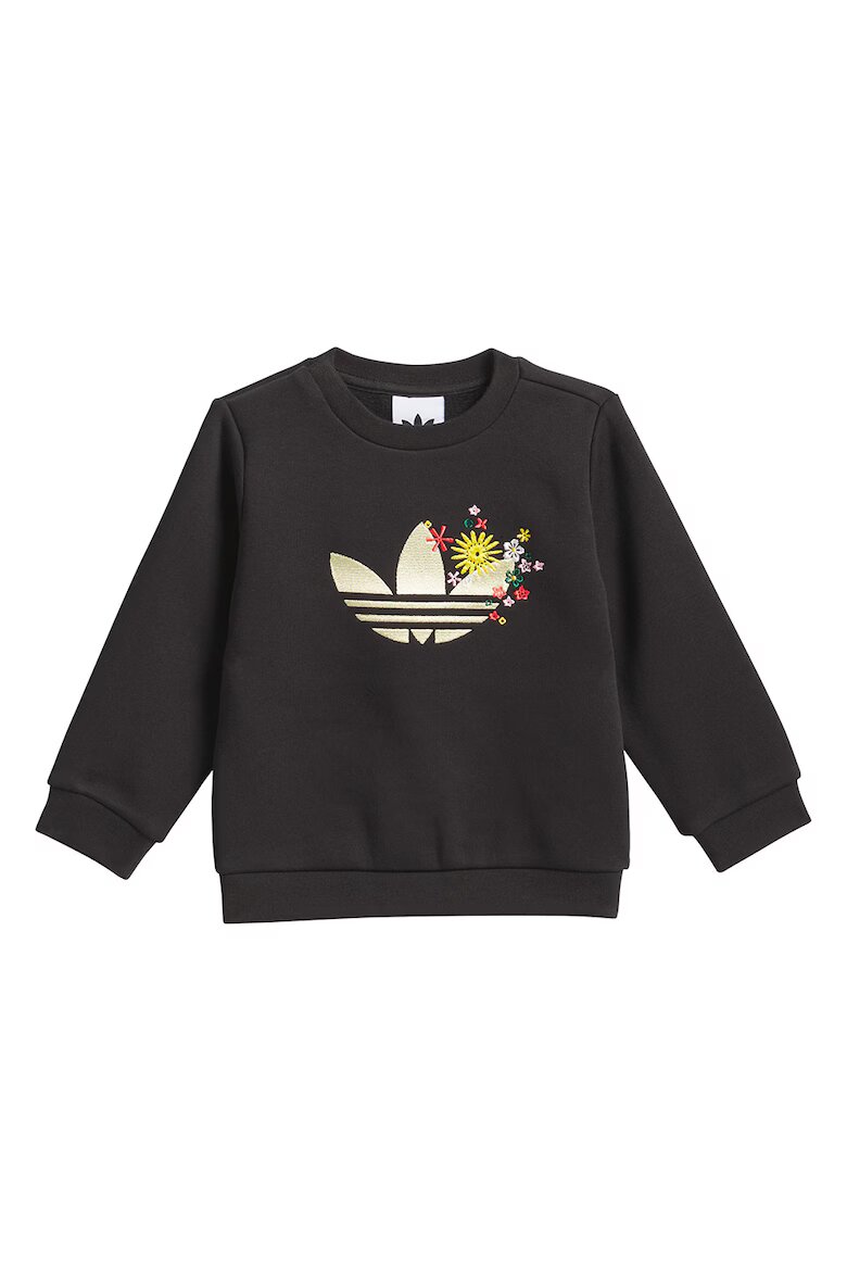 adidas Originals Флорален спортен екип с памук Червен/Черен/Жълт