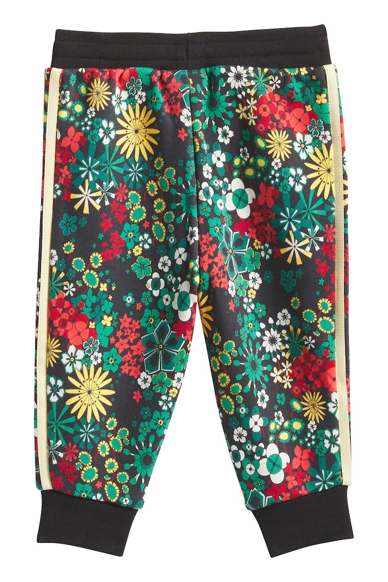 adidas Originals Флорален спортен екип с памук Червен/Черен/Жълт