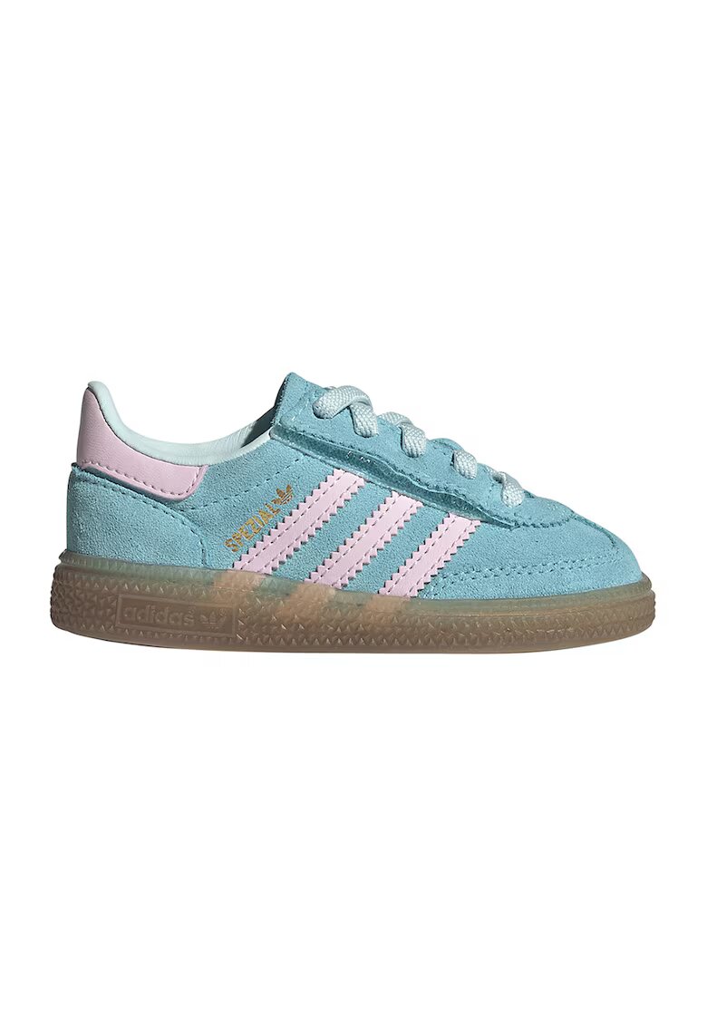 adidas Originals Хандбал обувки Spezial от велур - Бледо розово/Светлосин