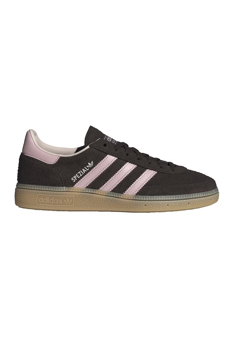 adidas Originals Хандбални обувки Spezial от велур и кожа - Тъмнокафяв/Розово