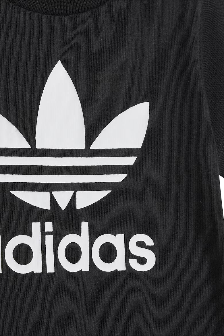 adidas Originals Къс гащеризон и шапка Черен/Бял