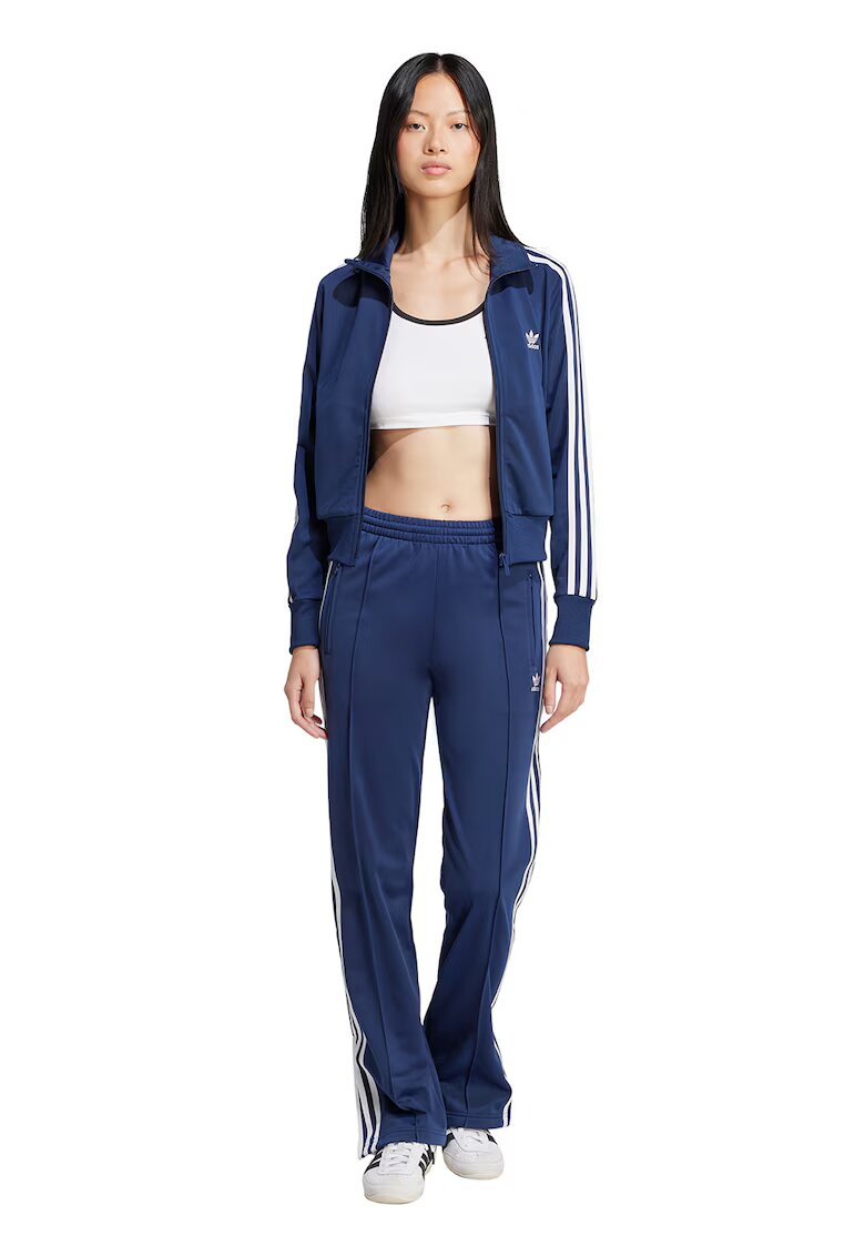 adidas Originals Къс суитшърт Firebird с цип