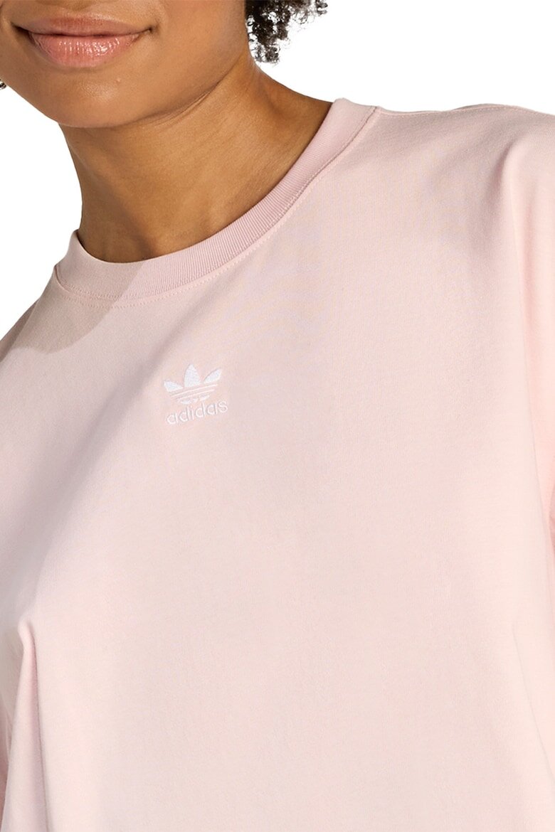 adidas Originals Къса свободна тениска Essentials Пастелнорозов