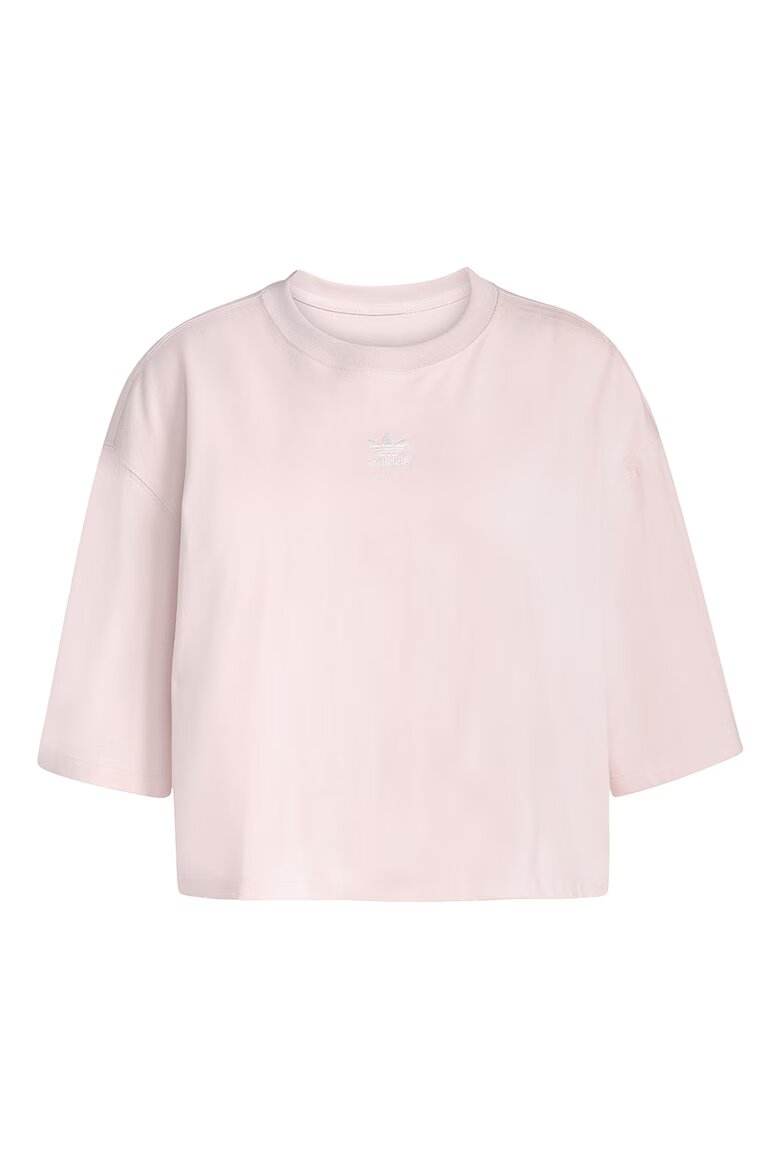 adidas Originals Къса свободна тениска Essentials Пастелнорозов