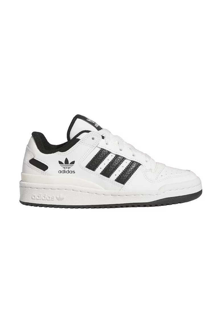 adidas Originals Кожени баскетболни обувки Forum - Черен/Мръснобял