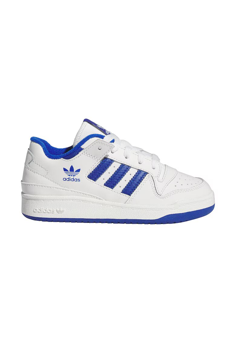 adidas Originals Кожени баскетболни обувки Forum - Кралско Синьо/Мръснобял
