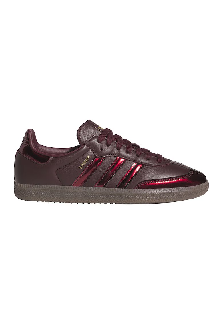 adidas Originals Кожени маратонки Samba - Бордо