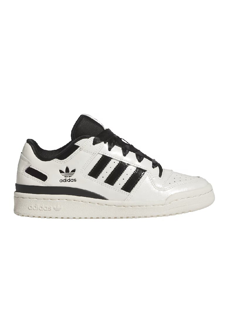 adidas Originals Кожени спортни обувки Forum под глезена - Слонова кост/Черен