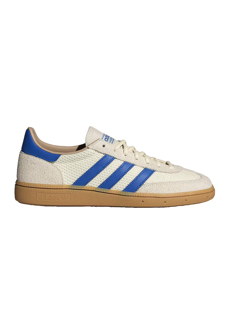 adidas Originals Кожени спортни обувки Handball Spezial с текстил - Син/Крем