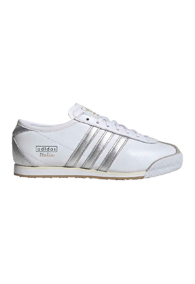 adidas Originals Кожени спортни обувки Italia 70s - Бял/Сребрист