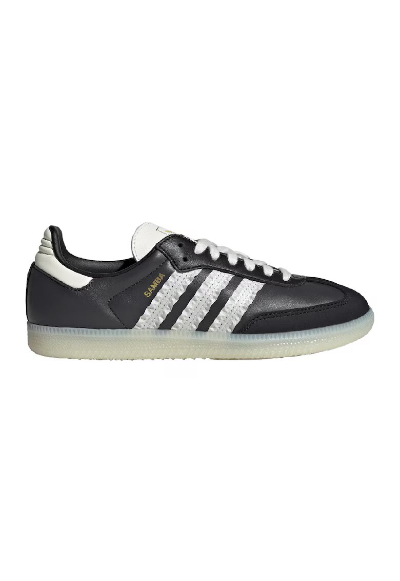 adidas Originals Маратонки Samba OG с кожа и велур - Бял/Черен