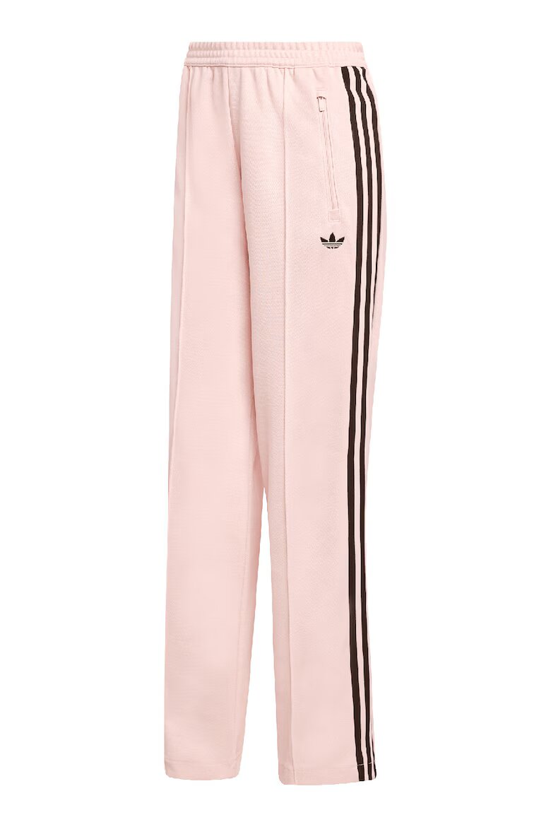 adidas Originals Прав спортен панталон Classic с джобове с цип Прашно розово