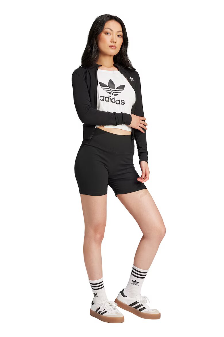 adidas Originals Рипсен суитшърт Essentials Черен