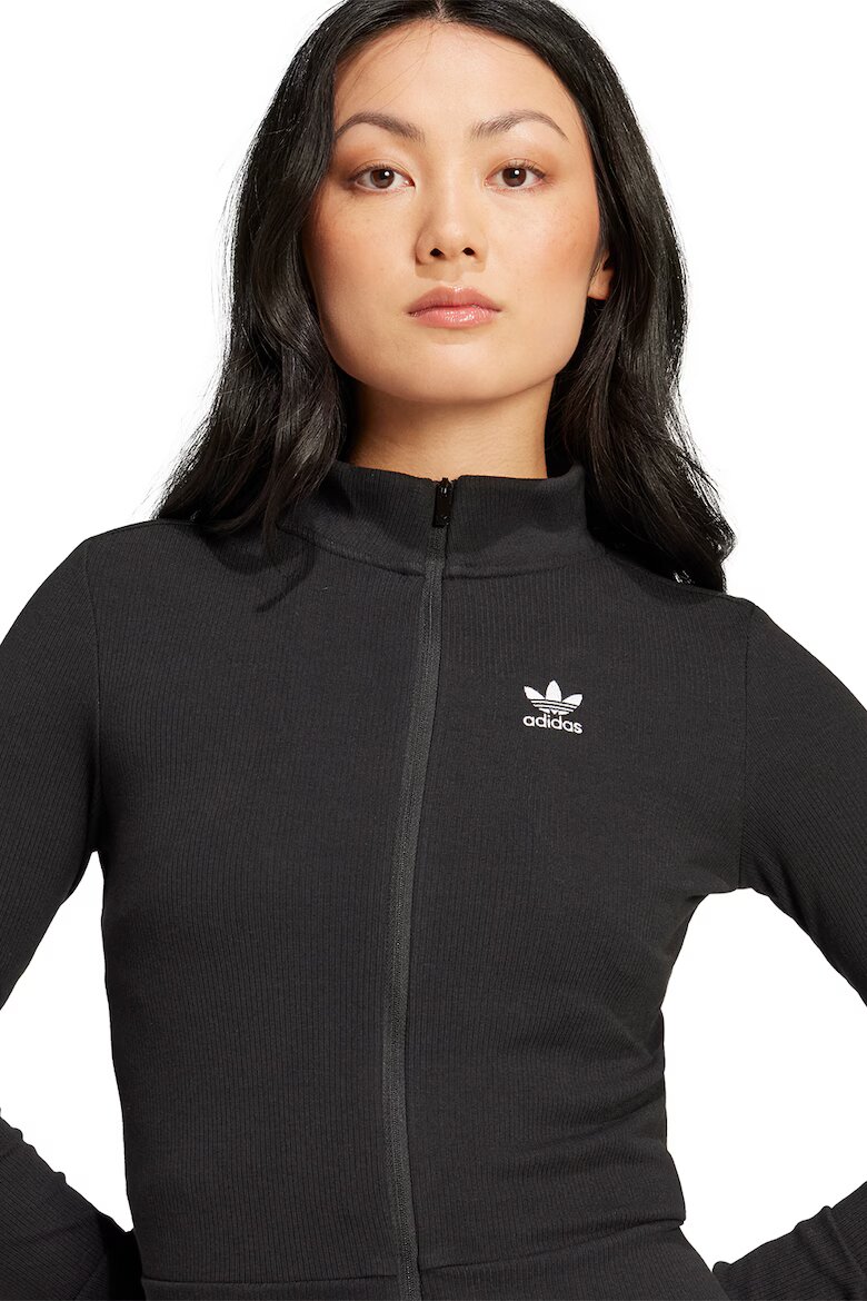 adidas Originals Рипсен суитшърт Essentials Черен