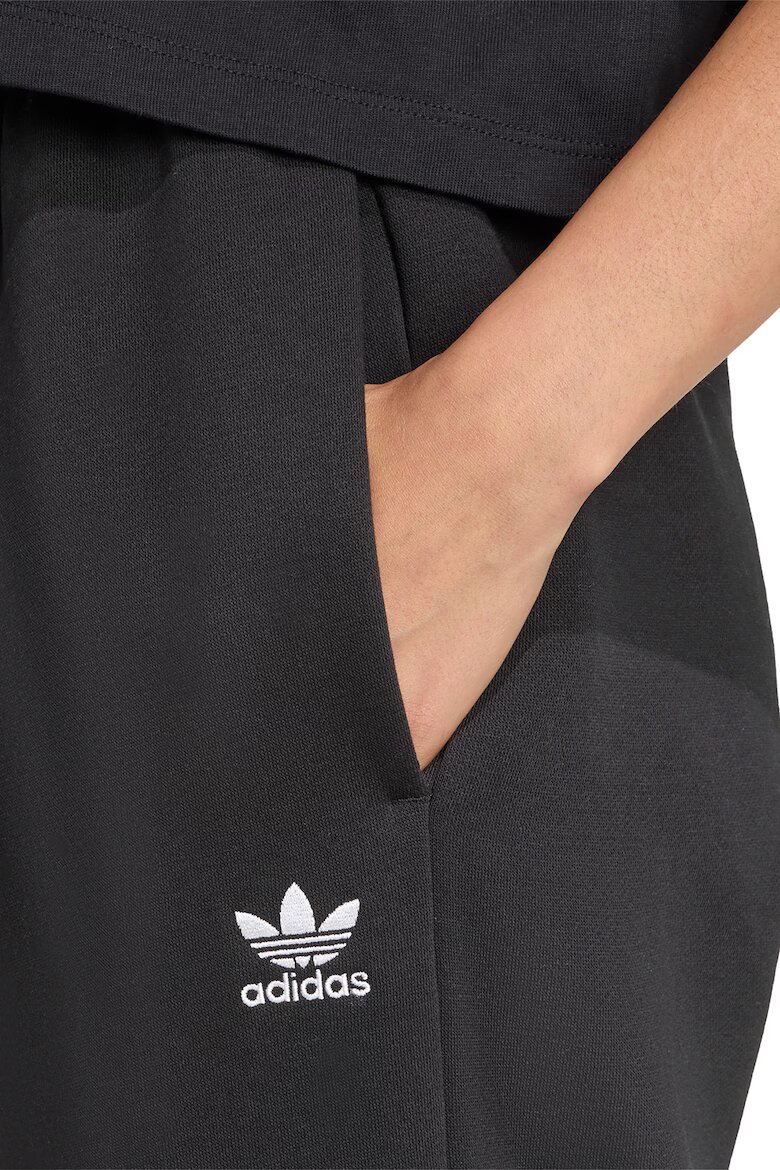 adidas Originals Широк спортен панталон Черен
