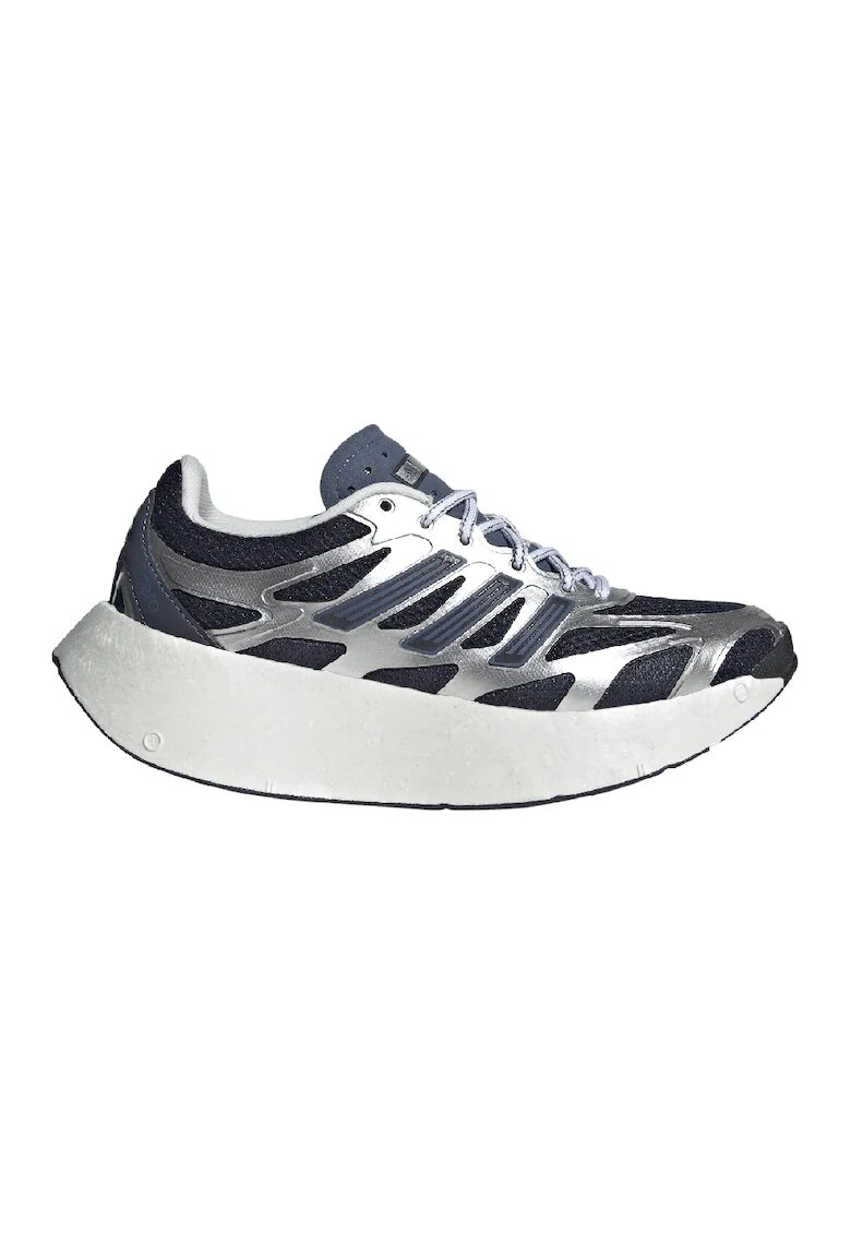 adidas Originals Скосени спортни обувки Adizero Aruku - Сребрист/Тъмносин