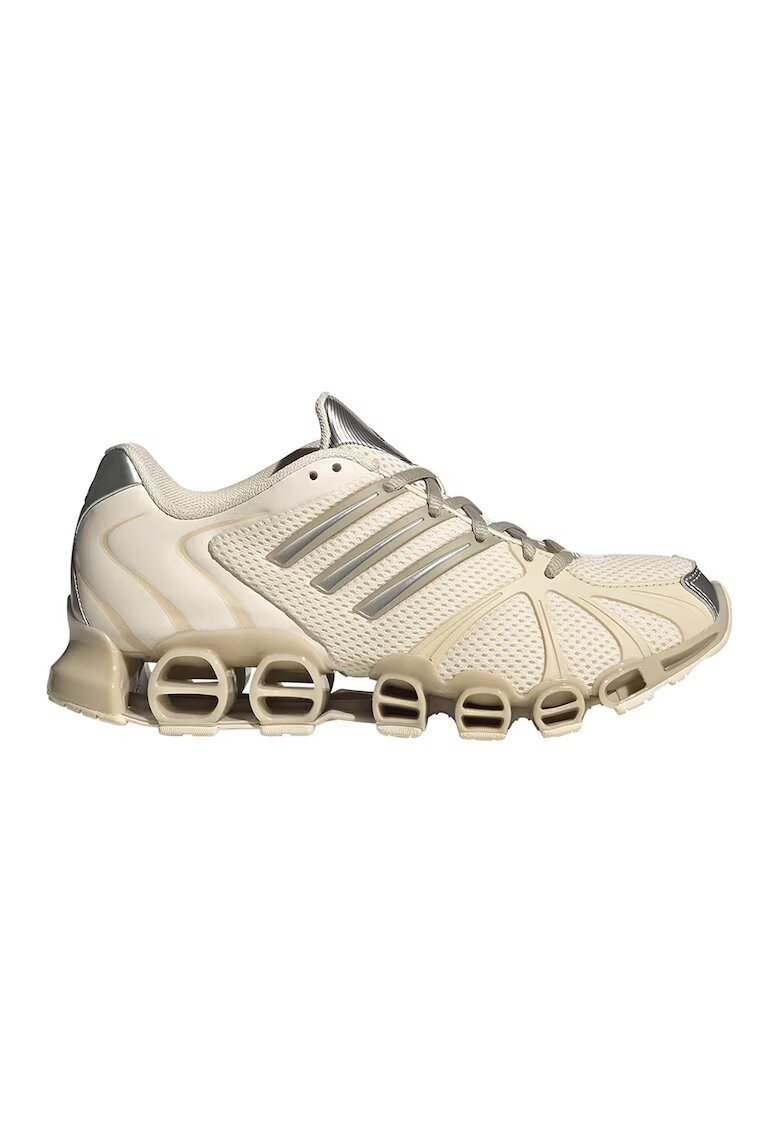 adidas Originals Скосени спортни обувки Mega Ghostride - Сребрист/Светло бежово