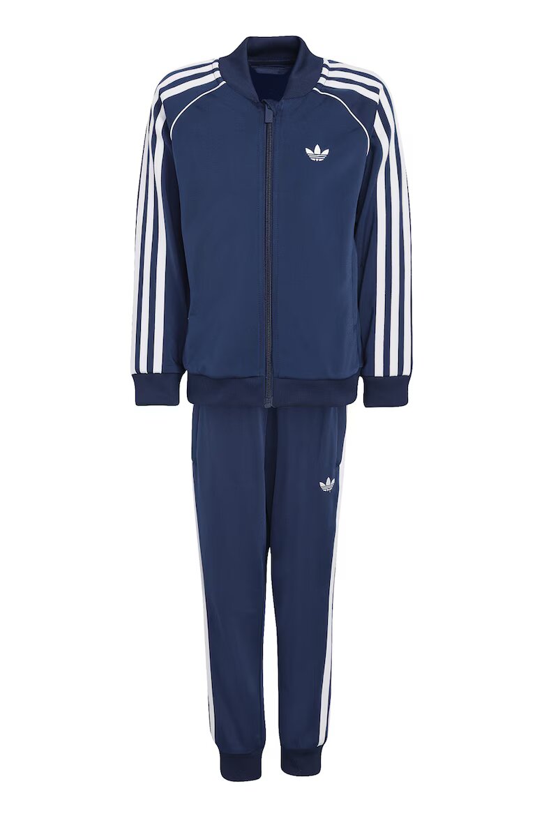 adidas Originals Спортен екип Essential с лого Бял/Тъмносин