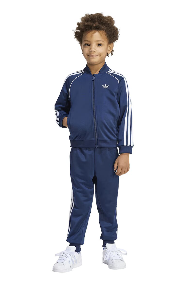 adidas Originals Спортен екип Essential с лого Бял/Тъмносин