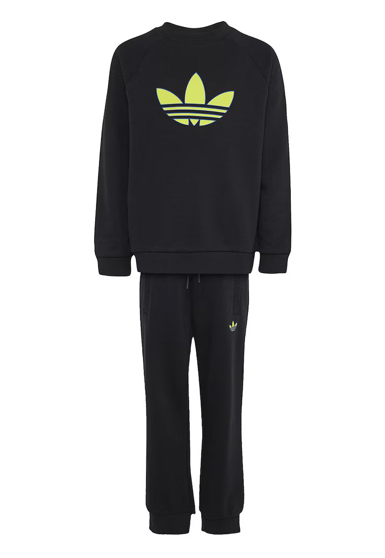 adidas Originals Спортен екип с лого - Черен/Жълт