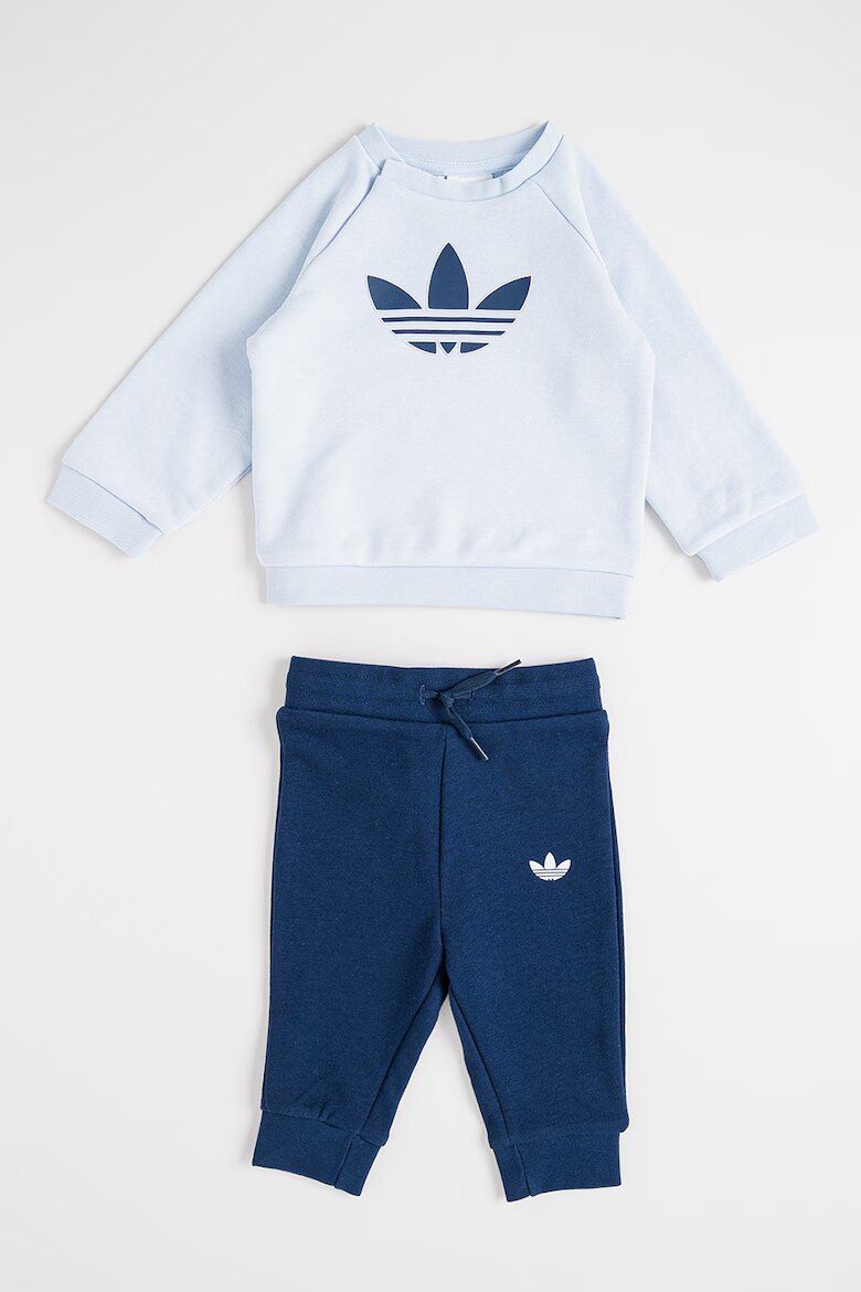 adidas Originals Спортен екип с памук Ледено синьо