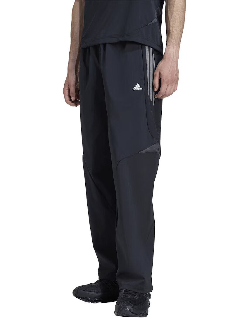 adidas Originals Спортен панталон F50 с еластична талия - Черен/Сребрист