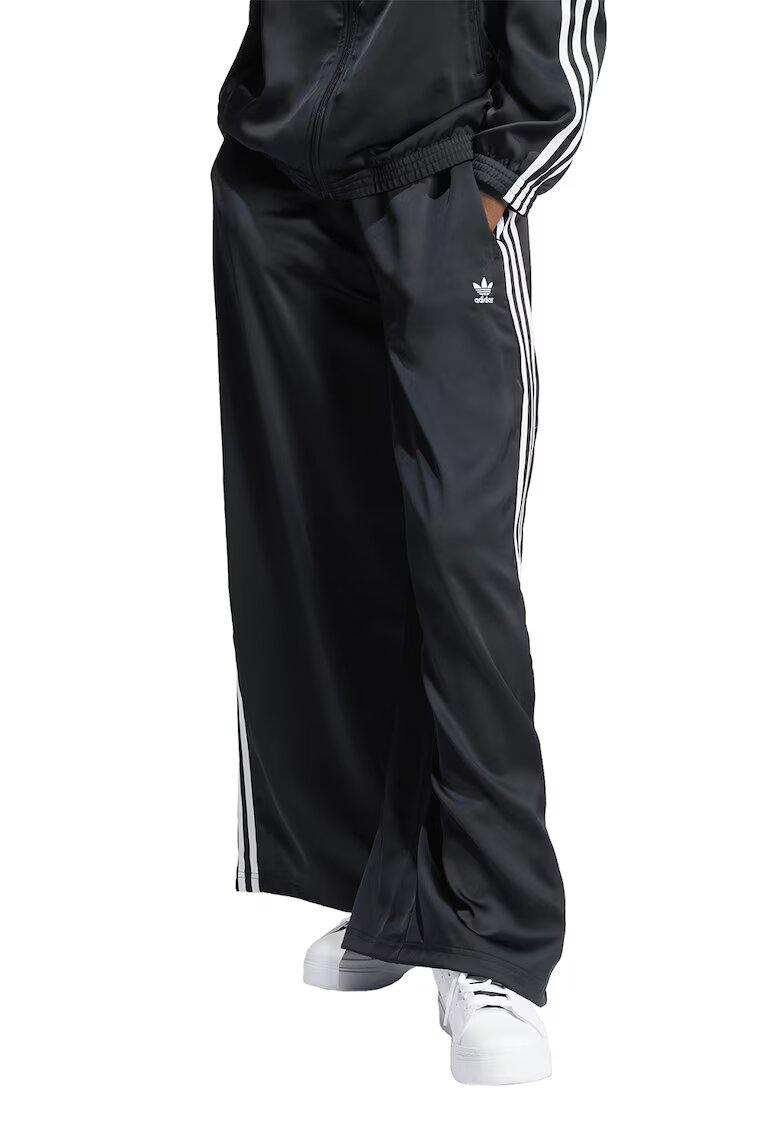 adidas Originals Спортен панталон с висока талия - Бял/Избеляло черно