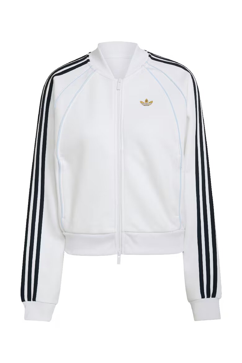 adidas Originals Спортна блуза с цип Бял/Ултрамарин синьо